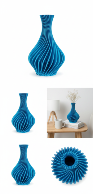 jarron para venta Jarron Azul tipo Seda